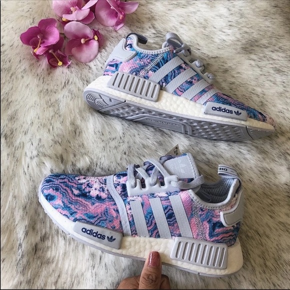 ‼️sold‼️🍭 Rare Adidas NMD R1 Tie Dye 6Y/7.5W - Picture 8 of 8
